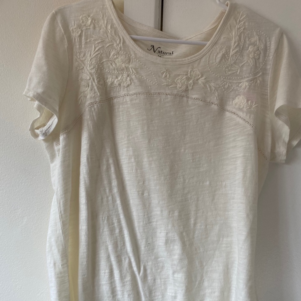White Lacy shirt